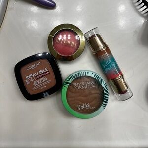 Drugstore bronzer and blush bundle